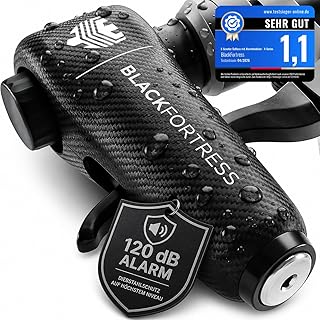 E Scooter Schloss & Fahrrad Schloss mit 120dB Alarmfunktion Diebstahlsicher Wasserdicht | E-scooter Zubehör Smart Lock E Roller Schloss Accessories Gadget Ebike hohe Sicherheit