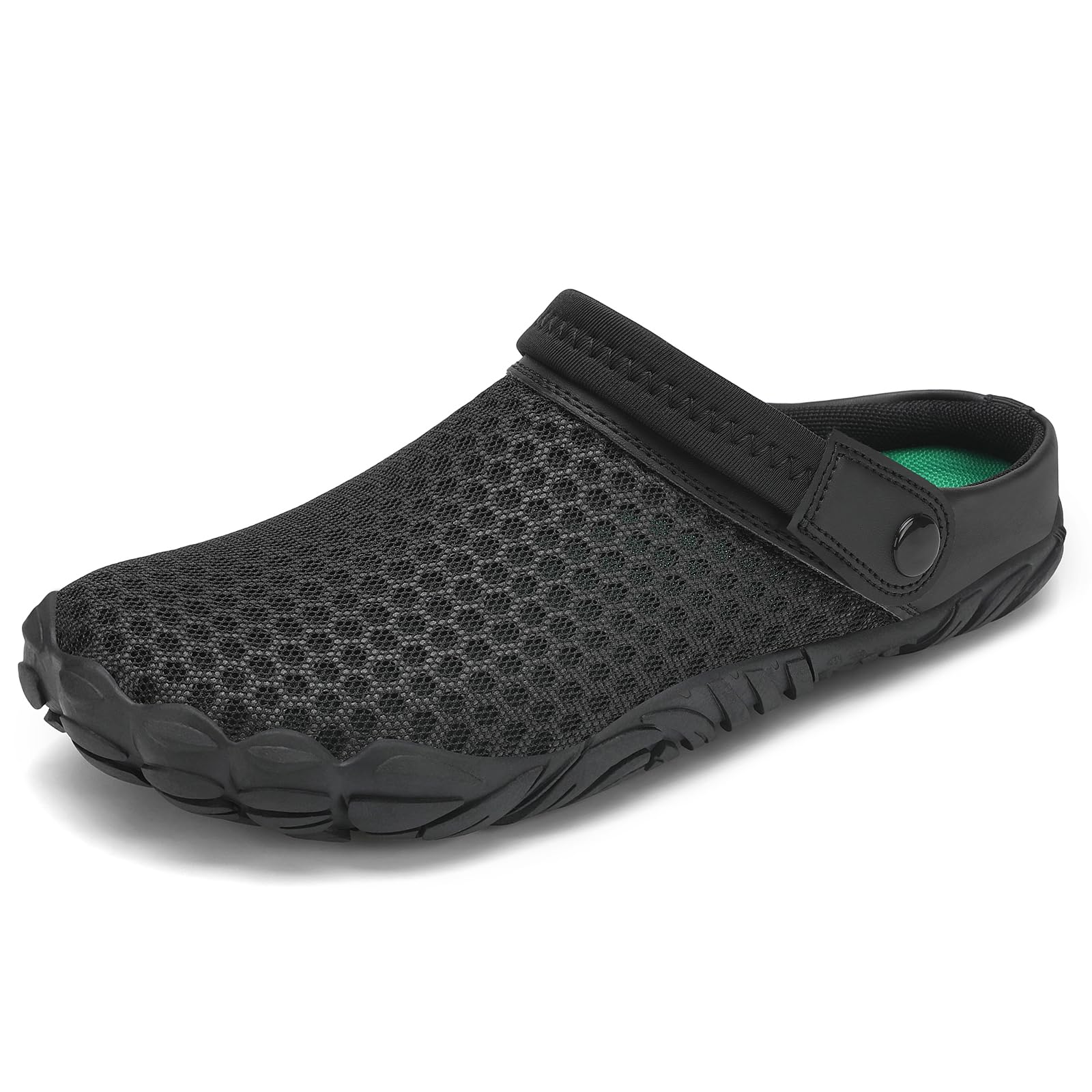 Mishansha Clogs Pantoletten Herren Sommer Gartenschuhe Damen Atmungsaktiv Barfuß Hausschuhe 36-48 EU