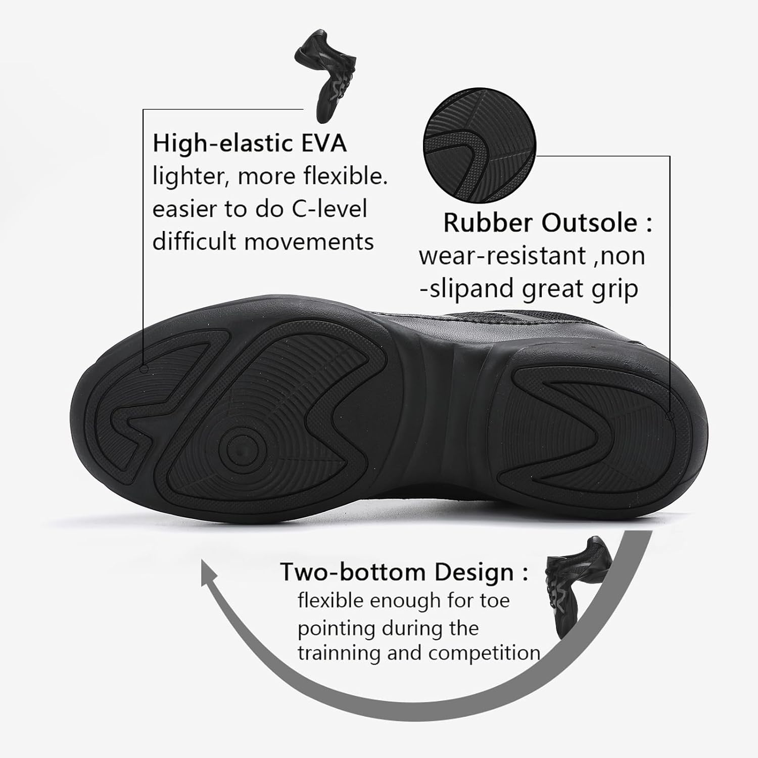 Cheer Shoes Girls Jump Tumbling Cheerleading Women Exercise Aerobic Fitness Dance Training Sneakers Youth - Image 7