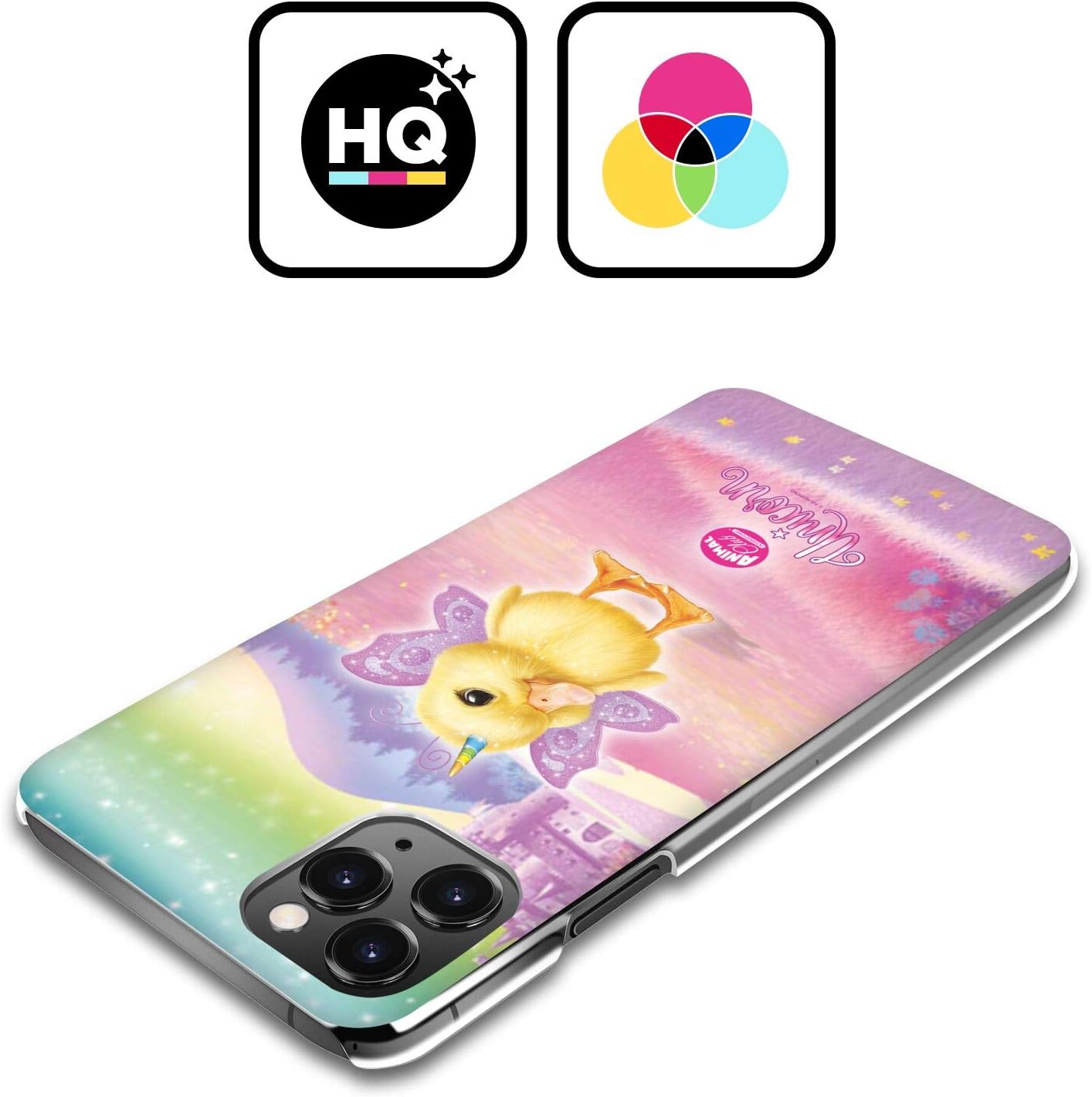 Head Case Designs Officially Licensed Animal Club International Duck Unicorn Pets Hard Back Case Compatible with Apple iPhone 11 Pro Max image 2