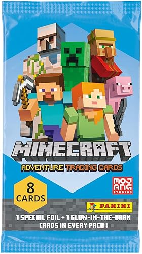 Panini Tarjetas coleccionables de Minecraft - Paquete
