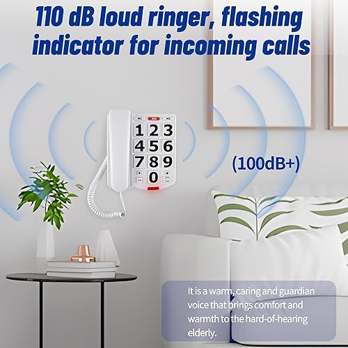Miniatura 7 de Teléfono de botón grande para personas mayores