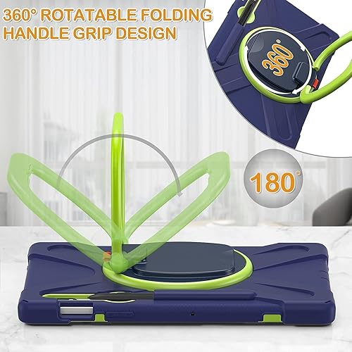 Miniatura 324 de Funda resistente para Galaxy Tab S10 Ultra 2024/S9 Ultra 2023/S8 Ultra 2022, funda híbrida resistente con soporte para bolígrafo S, funda a prueba