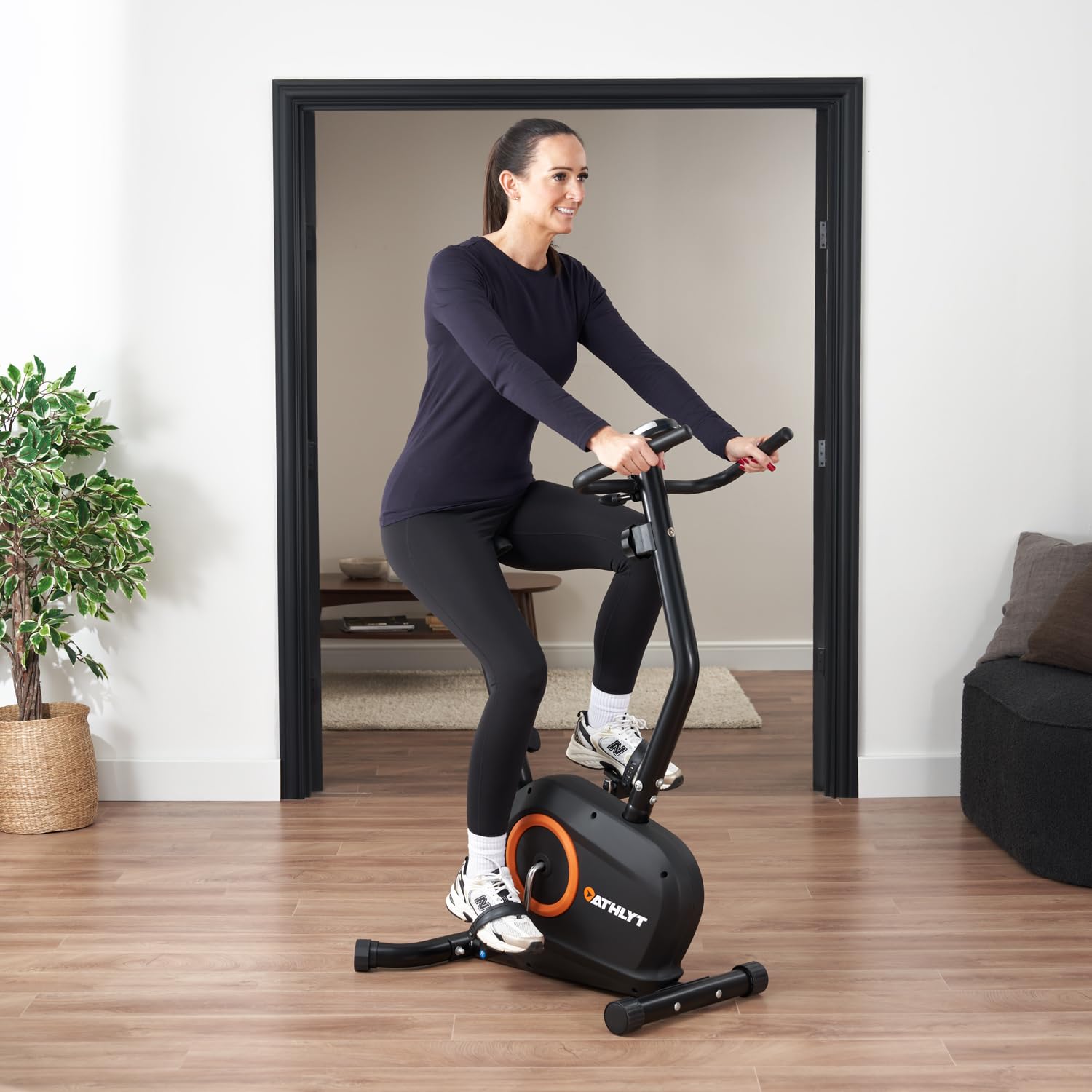 Athlyt Bicicletta Magnetica Verticale K201