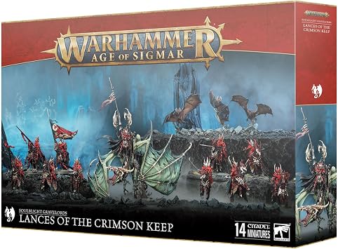 Warhammer Age of Sigmar - Soulblight Gravelords Lances of the Crimson Keep