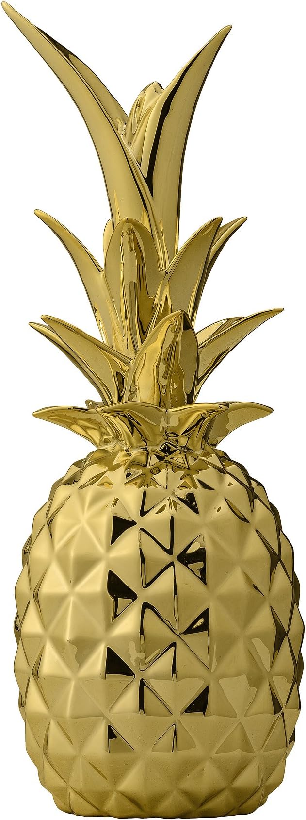 Bloomingville decorative gold pineapple