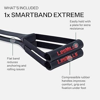 黒 Smartband スマートバンド　 レズミルズ　新品 SMARTBAND™ | Core Resistance Band | Les Mills US