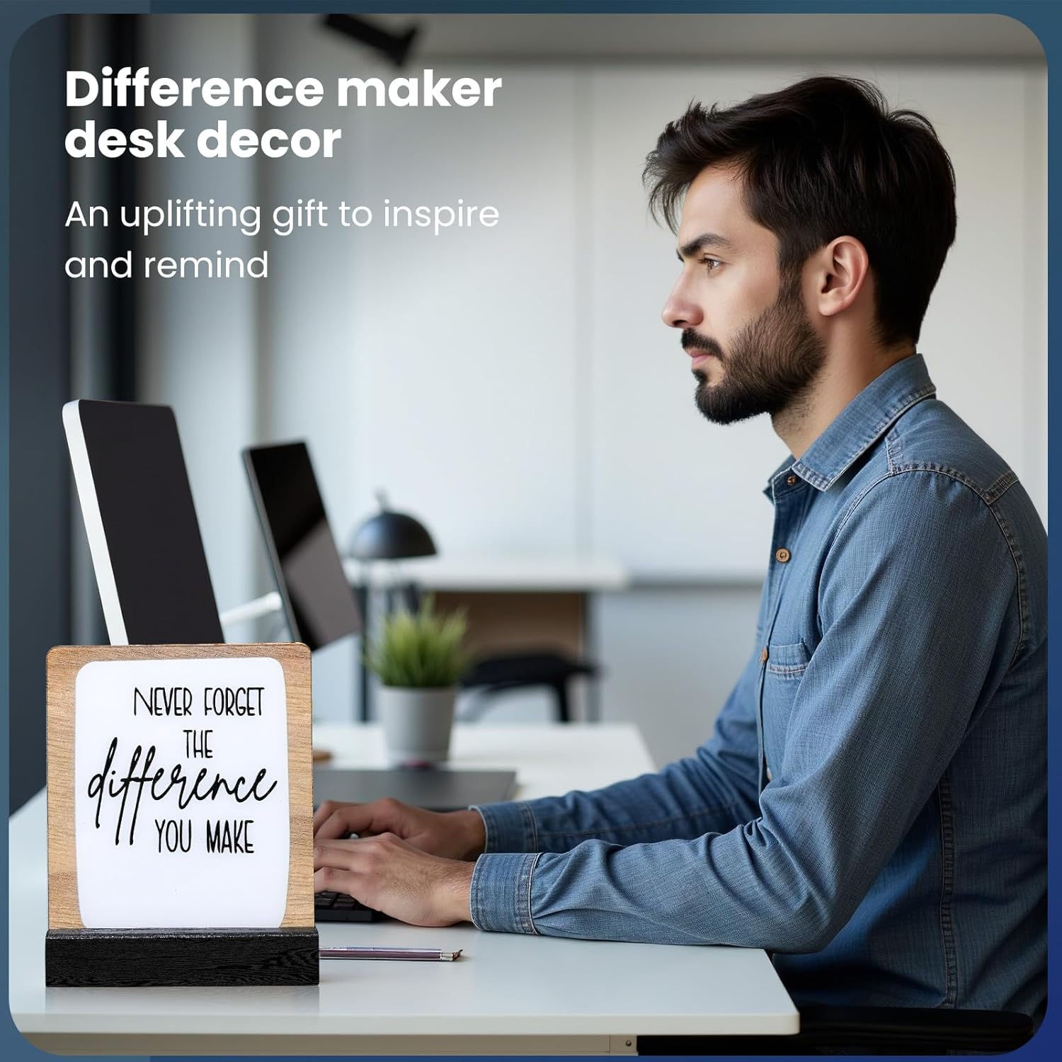 Employee Appreciation Gifts, Thank You Gifts for Men Coworkers, Gift Basket for Men, Thank You Basket for Team Mentor Friends Leaders Boss, Difference Maker Gift Box - Image 4