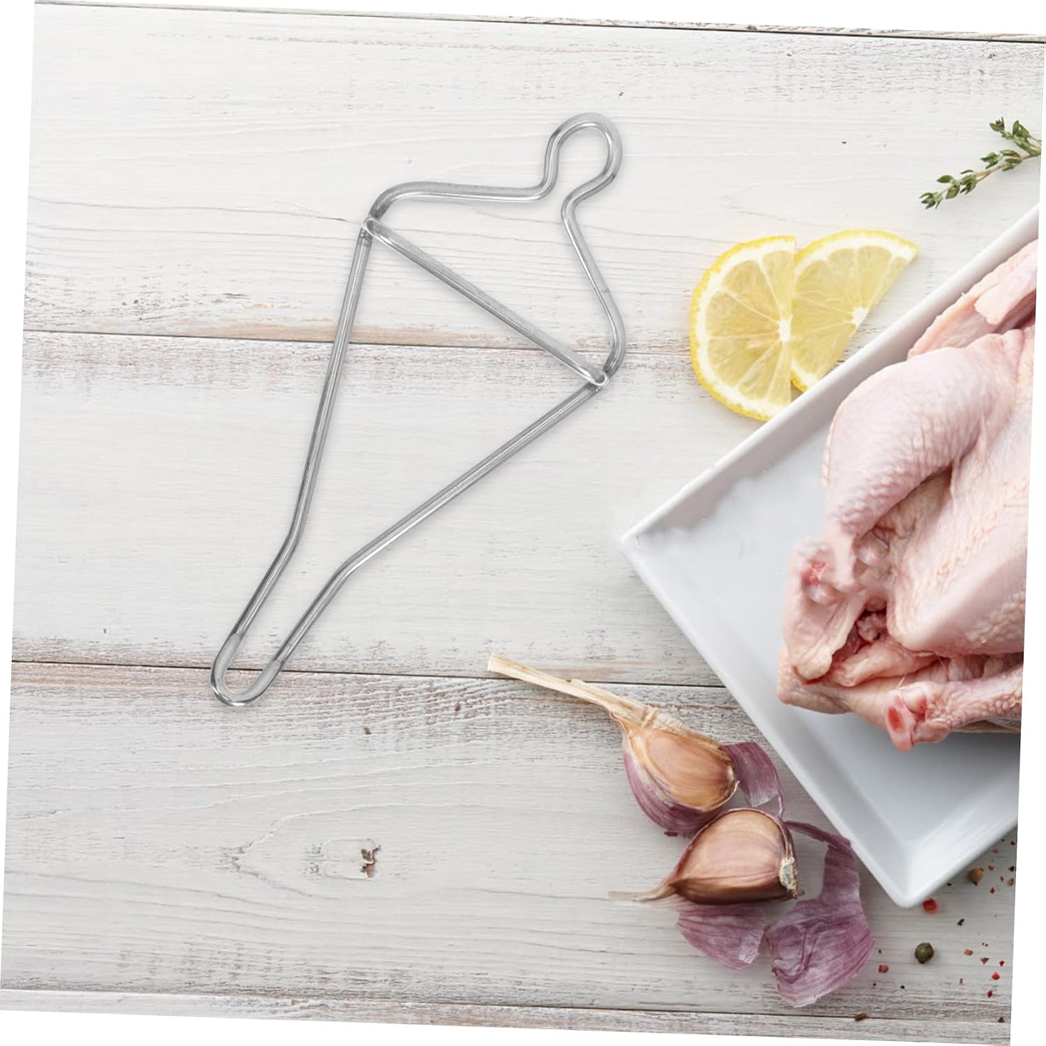 Viscera Hook Stainless Steel for Chicken and Poultry Use image 2