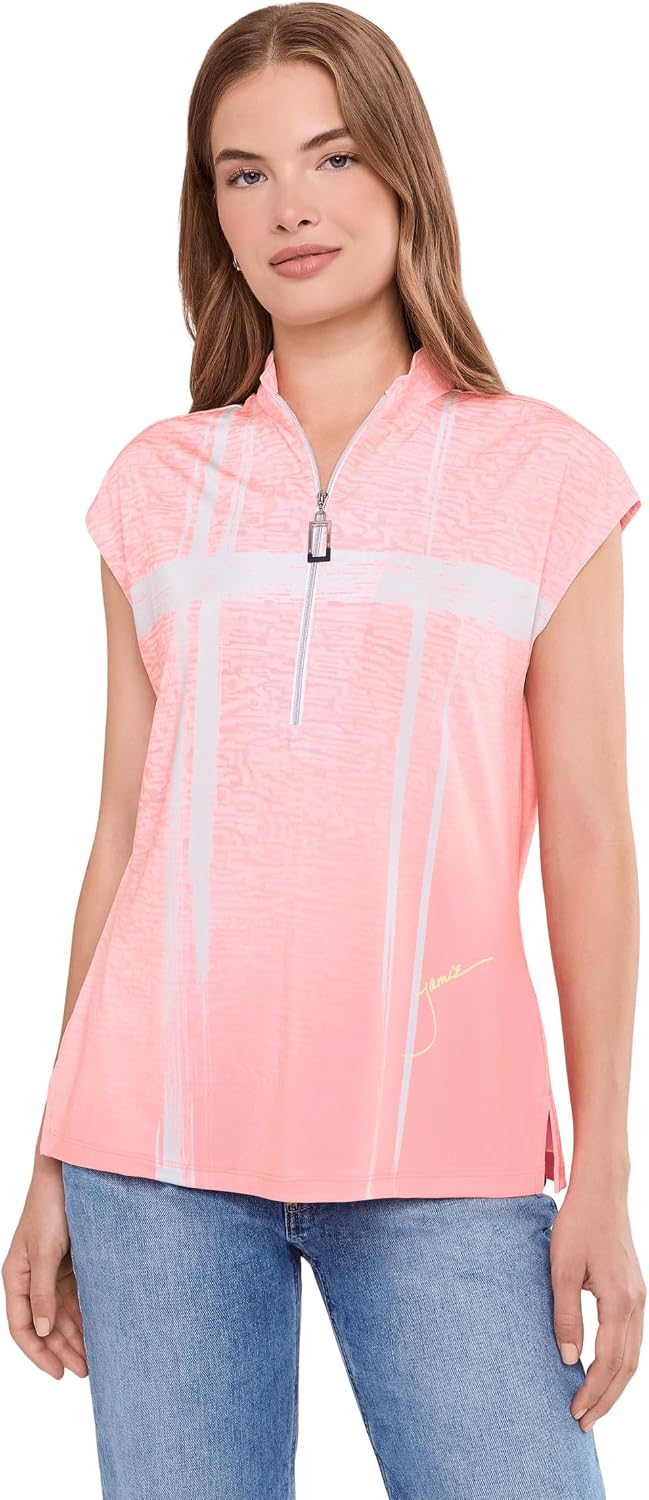 Jamie Sadock Womens Elegant Cap Sleeve Top