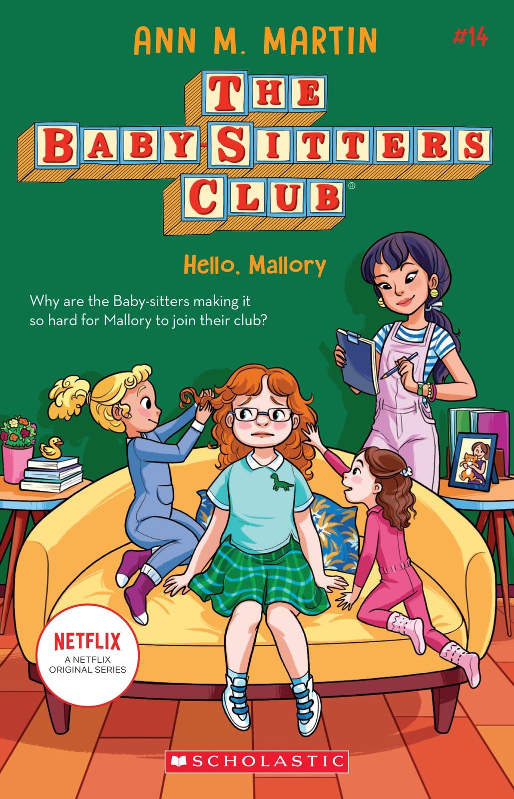 Hello, Mallory (the Baby-Sitters Club #14) by Ann M. Martin (2021, Trade ...