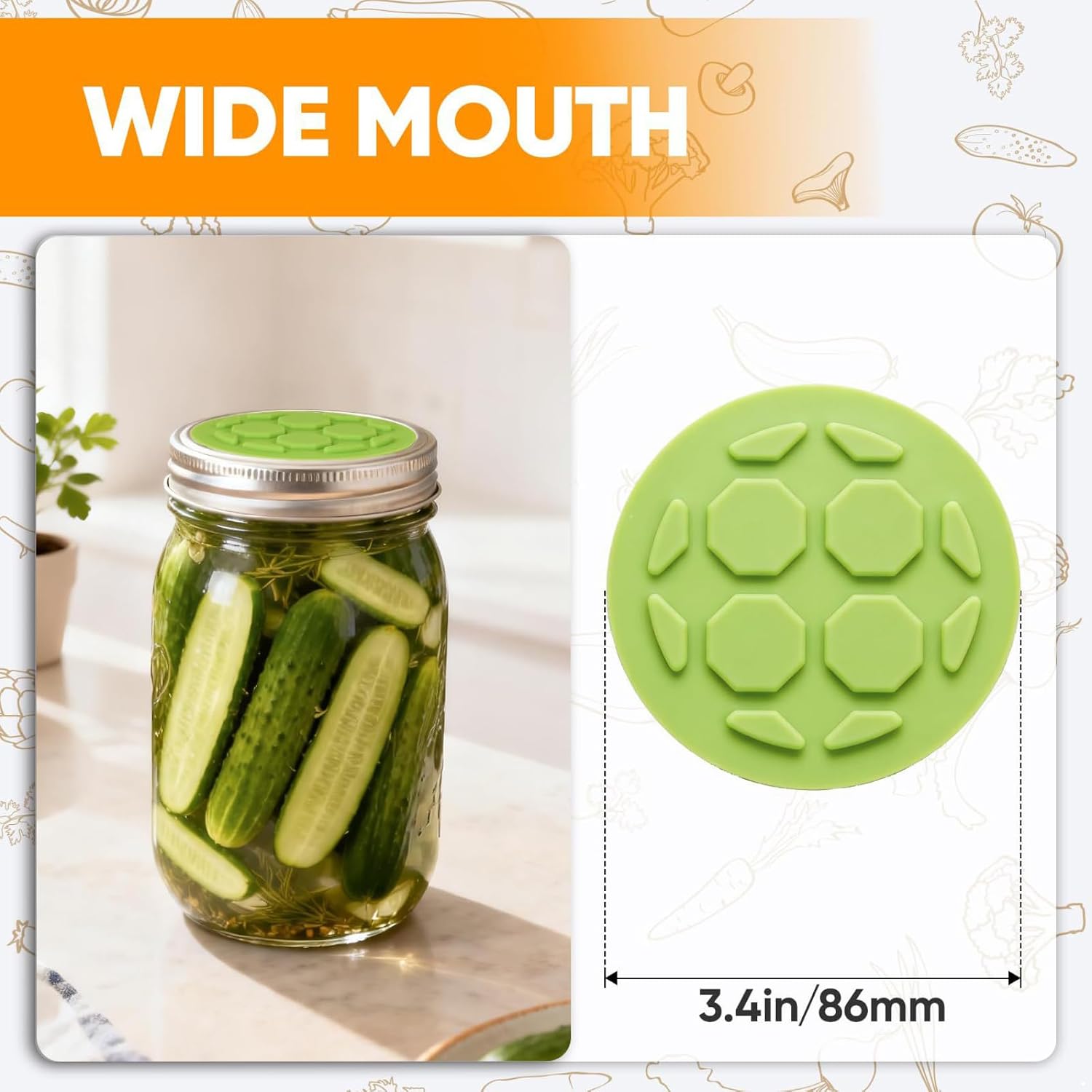 One-way Airlock Valve Lids for Culinary Preparation Multicolor One Size