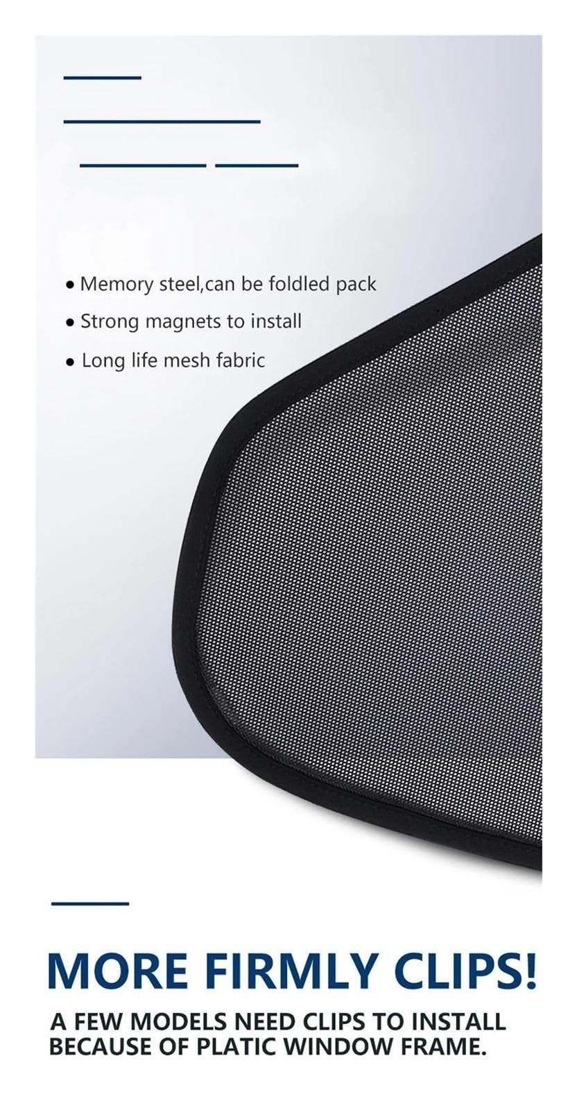 Parasoles Parasol para Parabrisas Delantero Coche, Cortina Opaca para Mercedes para Benz Clase B W247 2019-2023 Parasol Trasero(Rear 5pcs)
