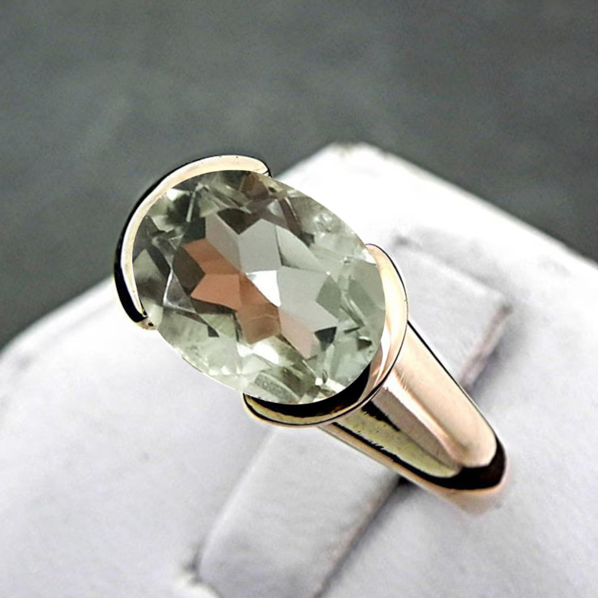 Ring aus 925er Sterlingsilber, Geburtssteinring für Frauen