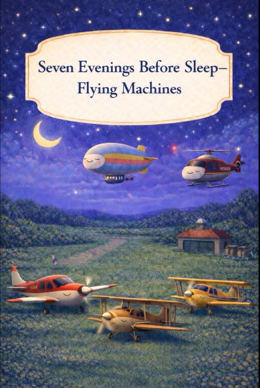 Seven Evenings Before Sleep - Flying Machines: A Gentle Bedtime Book About Quiet Evenings in the Sky