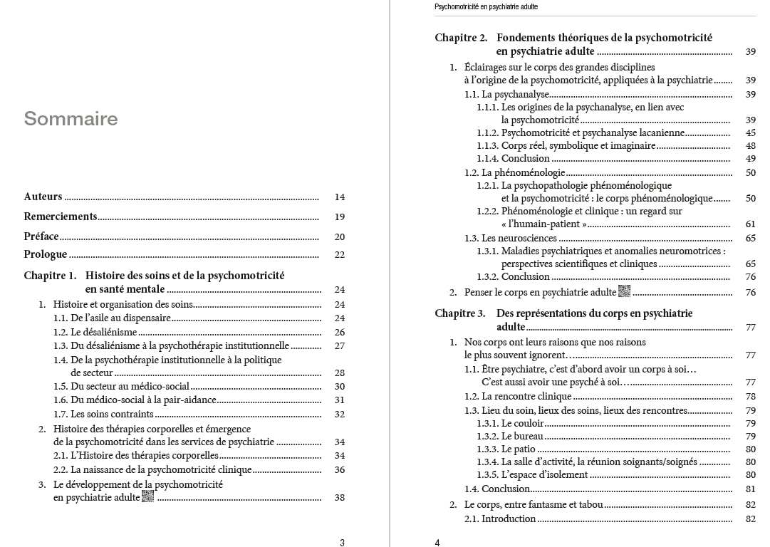 Psychomotricité en psychiatrie adulte