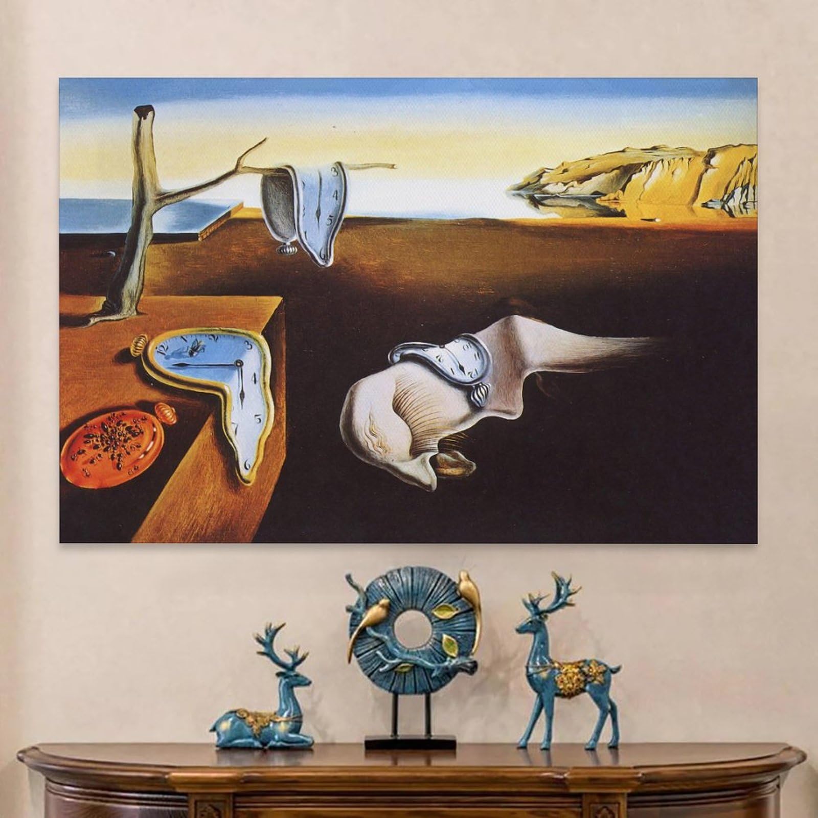 Salvador Dali Famous Paint (The Persistence of Memory) Print