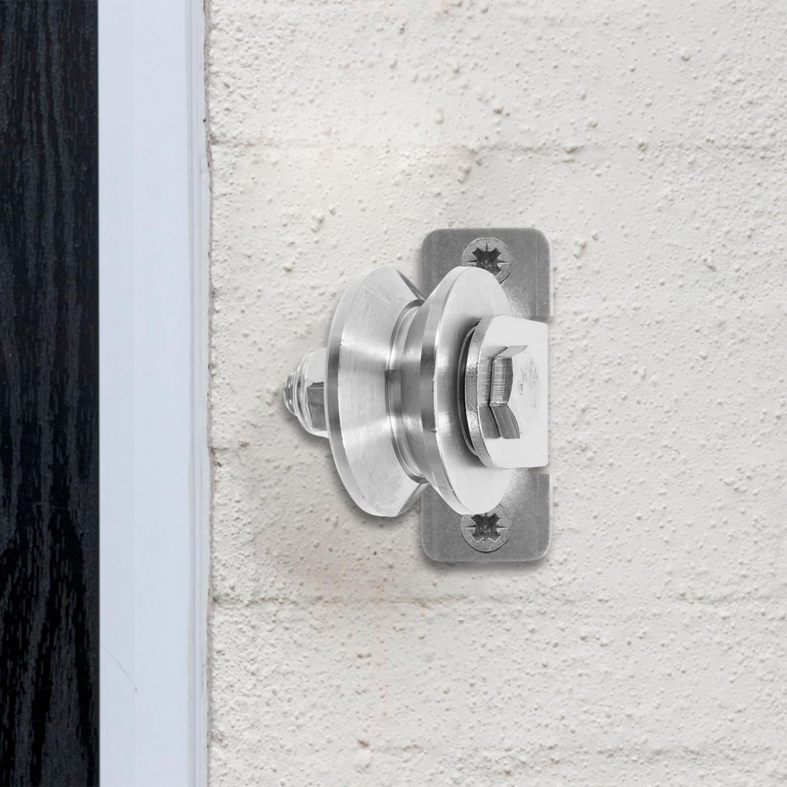 Pulegge in Acciaio Inossidabile Facile Installazione 2 Pezzi con Cuscinetti Integrati, Puleggia a V e Prestazioni Migliorate per Porte Scorrevoli per Sistemi a Carrucola