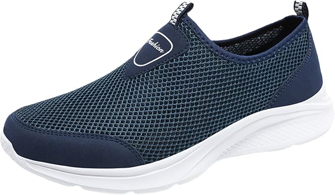 IWIHMIV Mens Athletic Shoes Mens Non Slip Walking Sneakers Lightweight Breathable Running Shoes Tennis Shoes for Men