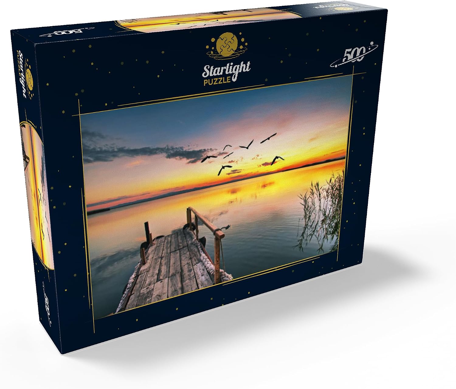 MyPuzzle Pier in The Clouds - Premium 500 Piece Jigsaw Puzzle for Adults