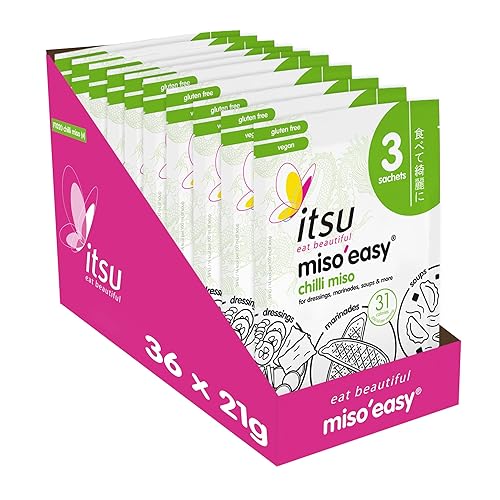 Miniatura 3 de Itsu Miso'Easy Chilli Miso 2.12 oz (paquete de 12)