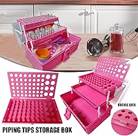 Vista 4 de 359PCs Cake Decorating Baking Supplies Kit, Baking Set with 66 Piping Tips, Icing Bags and Tips Set for Beginners,Baking Tools,Cupcake Decorating Kit
