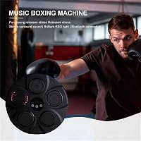 Aisny Bluetooth Zenés Boxgép - 9 Módú Fali Edzőeszköz RGB Világítással, Állítható Boxzsák Férfiaknak és Nőknek, Erőnlét Fejlesztéshez és Fog 8
