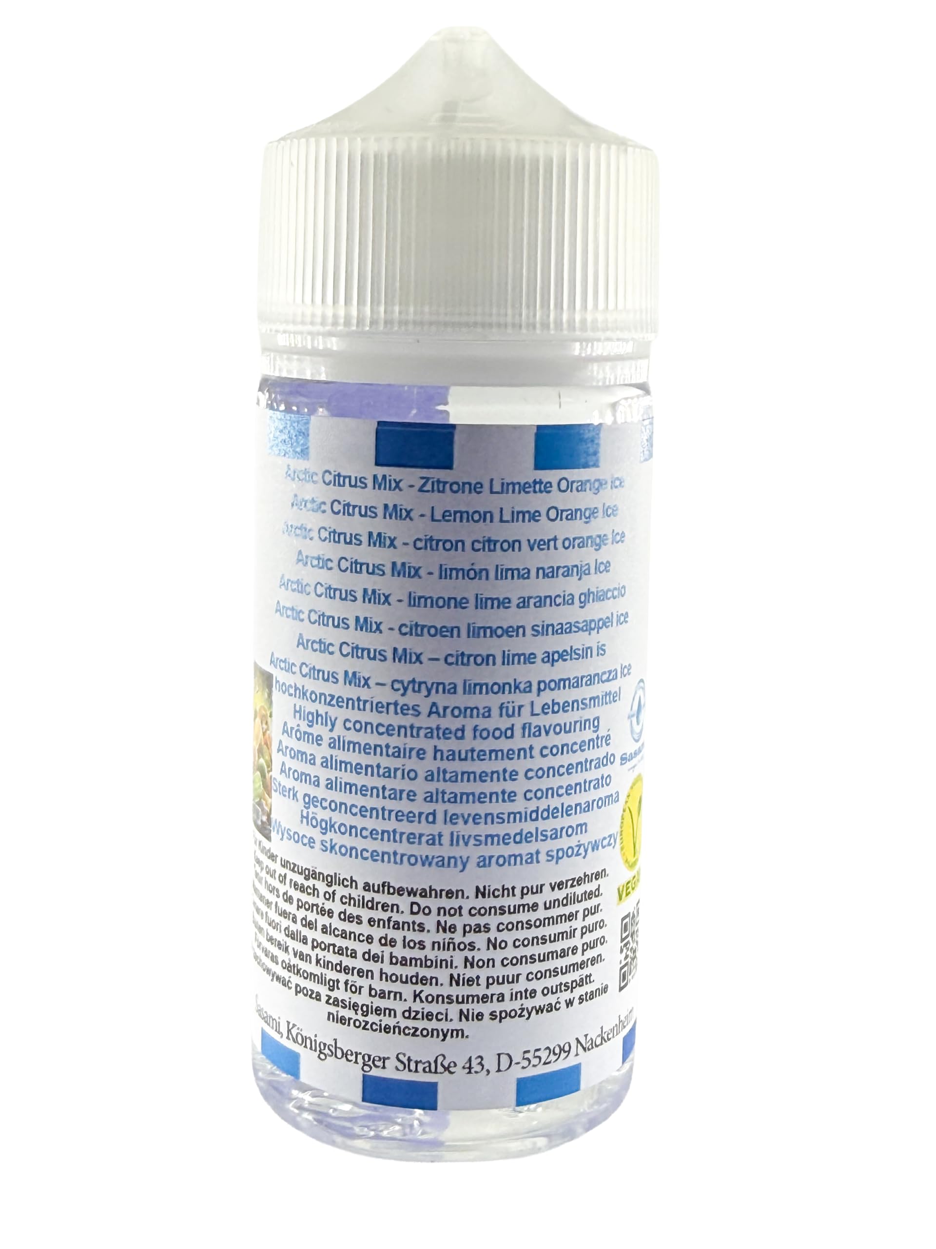 Arctic Citrus Mix - Zitrone Limette Orange Ice Aroma Konzentrat - Vegan - Sasami - 100ml