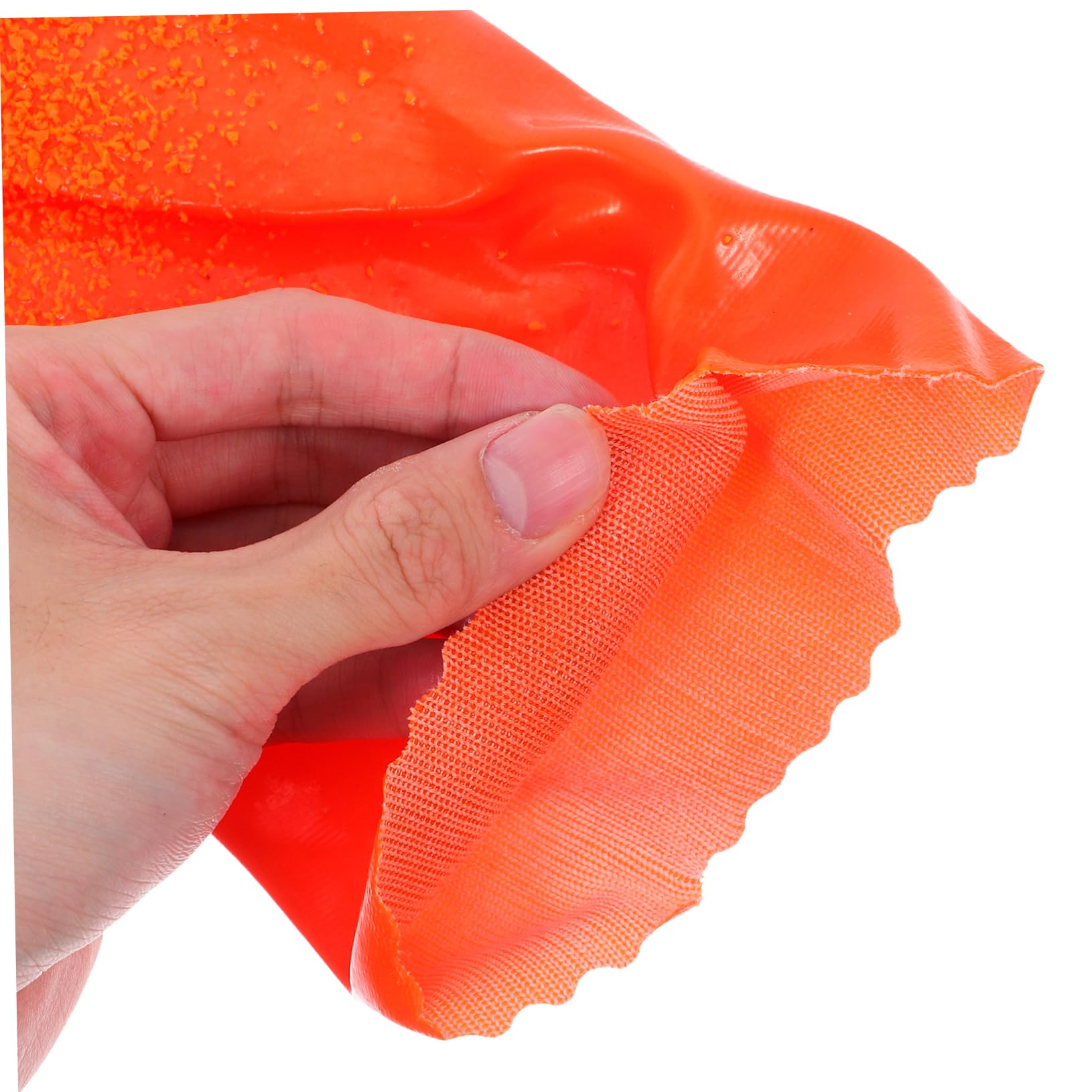 POPETPOP Guantes Largos Impermeables de Goma para Limpieza de Tuberías, Resistentes Abrasión Mayor Seguridad para Uso Industrial y Sistemas de Drenaje Domésticos