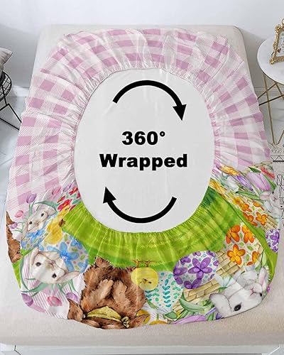 Miniatura 10 de Juego de sábanas bajeras de 3 piezas con diseño de murciélagos voladores negros espeluznantes de Halloween para cama tamaño King, sábana de bolsillo