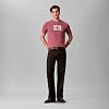 Playera clásica de cuello redondo Calvin Klein para hombre, manga corta, con logo CK 5