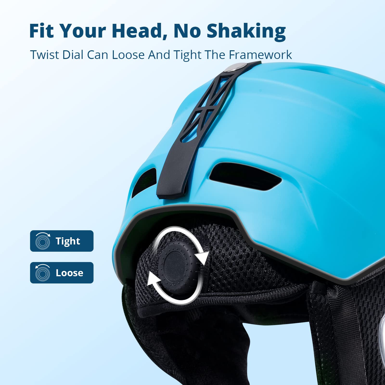 Amazon.com: AKASO Ski Helmet for Men and Women, Snowboard Helmet, Snow  Sport Helmet, Goggles Compatible, Ski Helmet for Youth : Sports & Outdoors