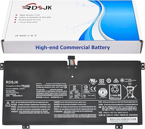 L15M4PC1 L15L4PC1 Batería para portátil Lenovo Yoga 710 710-11IKB 80V6 710-11ISK 80TX Series 5B10K90767 5B10K90801 7.6V 40Wh