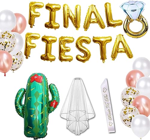 Miniatura 1 de Decoraciones de fiesta de despedida de soltera – Decoraciones de fiesta de despedida de soltera – Decoración de globos de despedida de soltera –