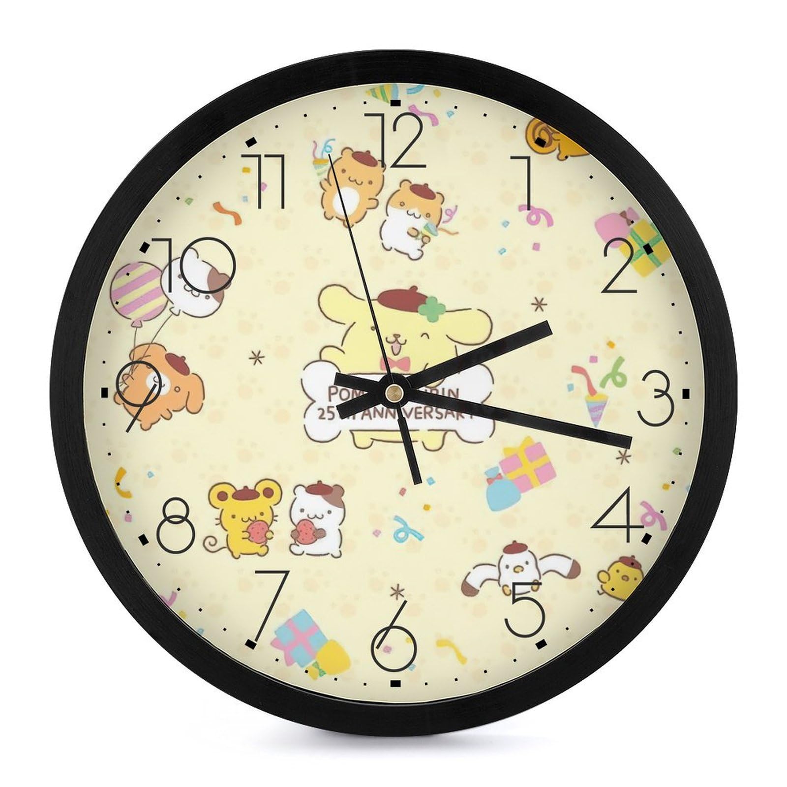 Amazon.co.jp: 時計 ポムポムプリン 掛け時計 かけ時計 壁掛け時計