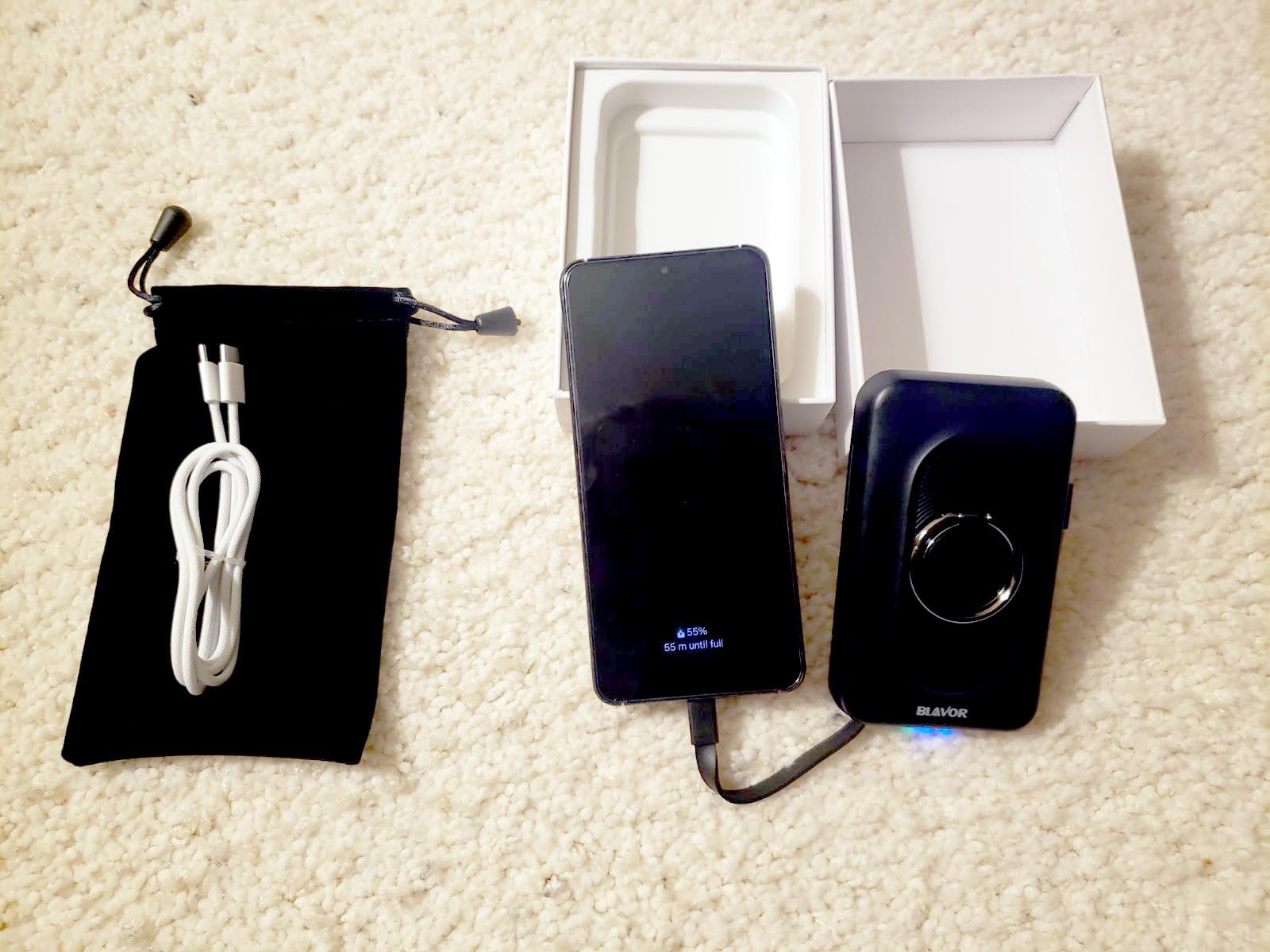 BLAVOR for Magsafe Portable Charger, 10000mAh Magnetic Wireless