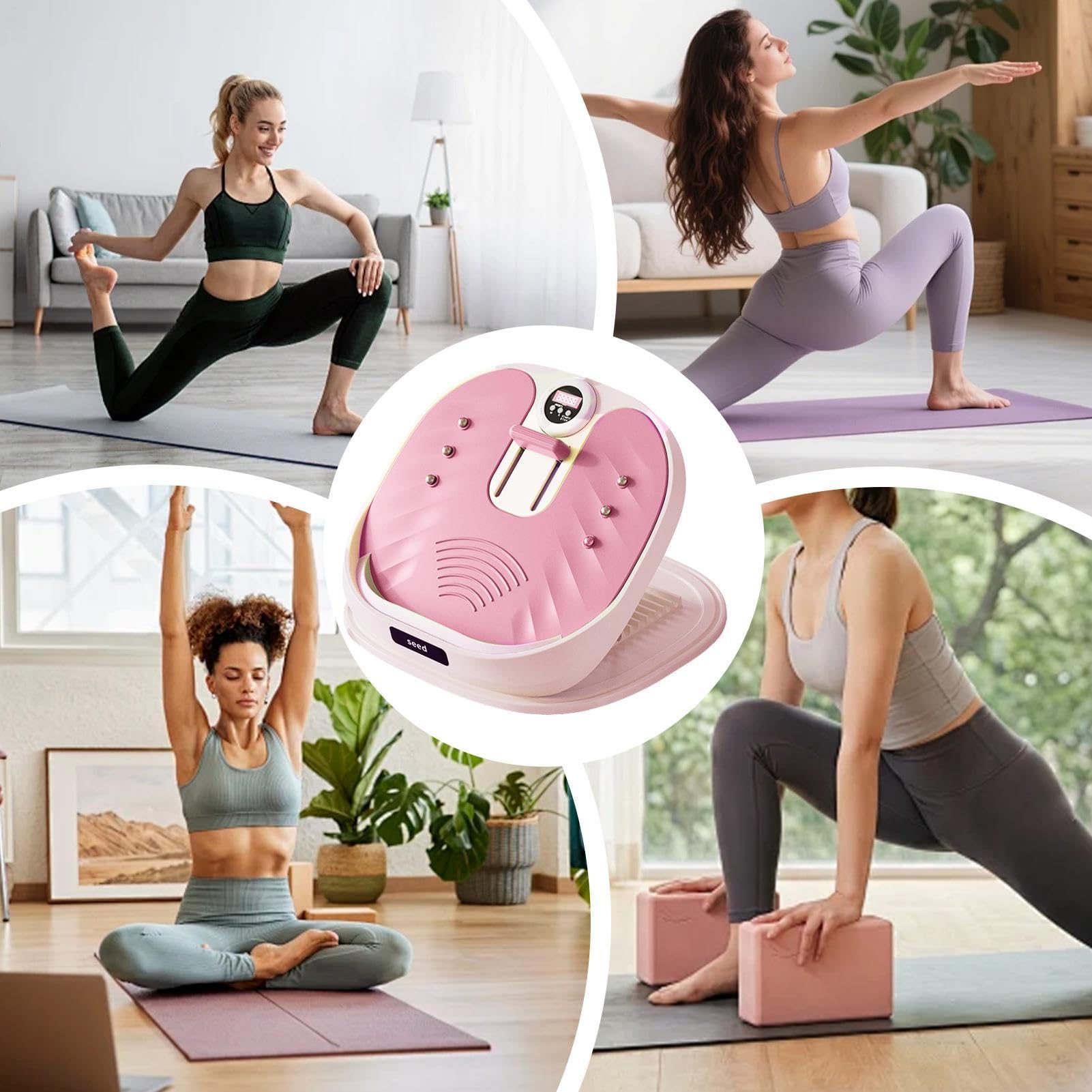 Supporto per polpacci, inclinato, regolabile, con portata massima di 136 kg | Tavola inclinata per il rilassamento della caviglia, per allenamento, yoga, fitness, pilates, palestra e ufficio a casa