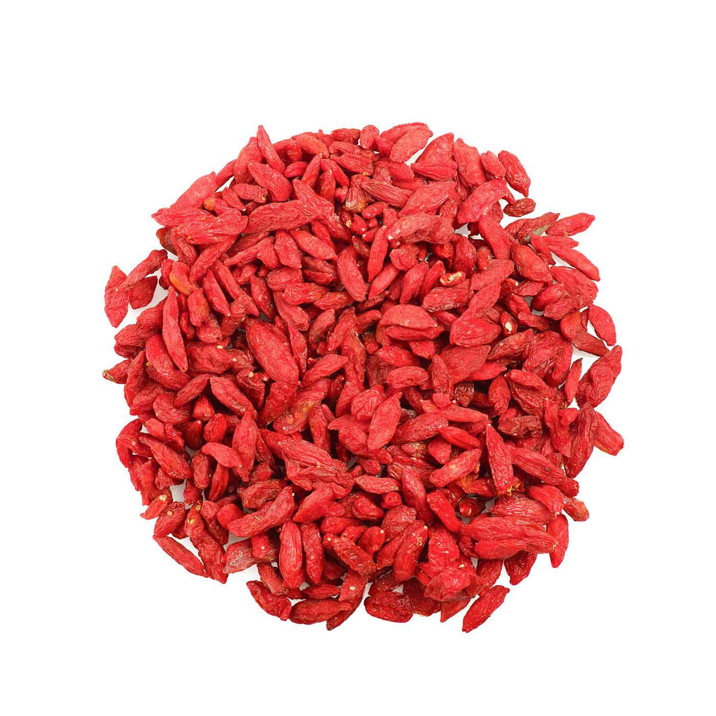 Bacche di Goji BIO 1KG | Himalaya, Essiccate al sol, Senza Zuccheri Aggiunti | 100% crude | Qualità Superiore