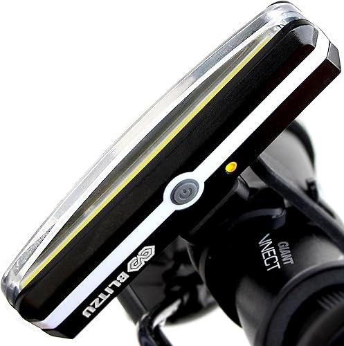 Miniatura 8 de BLITZU Juego de luces LED para bicicleta Cyborg 168H 168H o luz trasera 168T, recargable por USB, luces LED para bicicleta delantera y trasera,