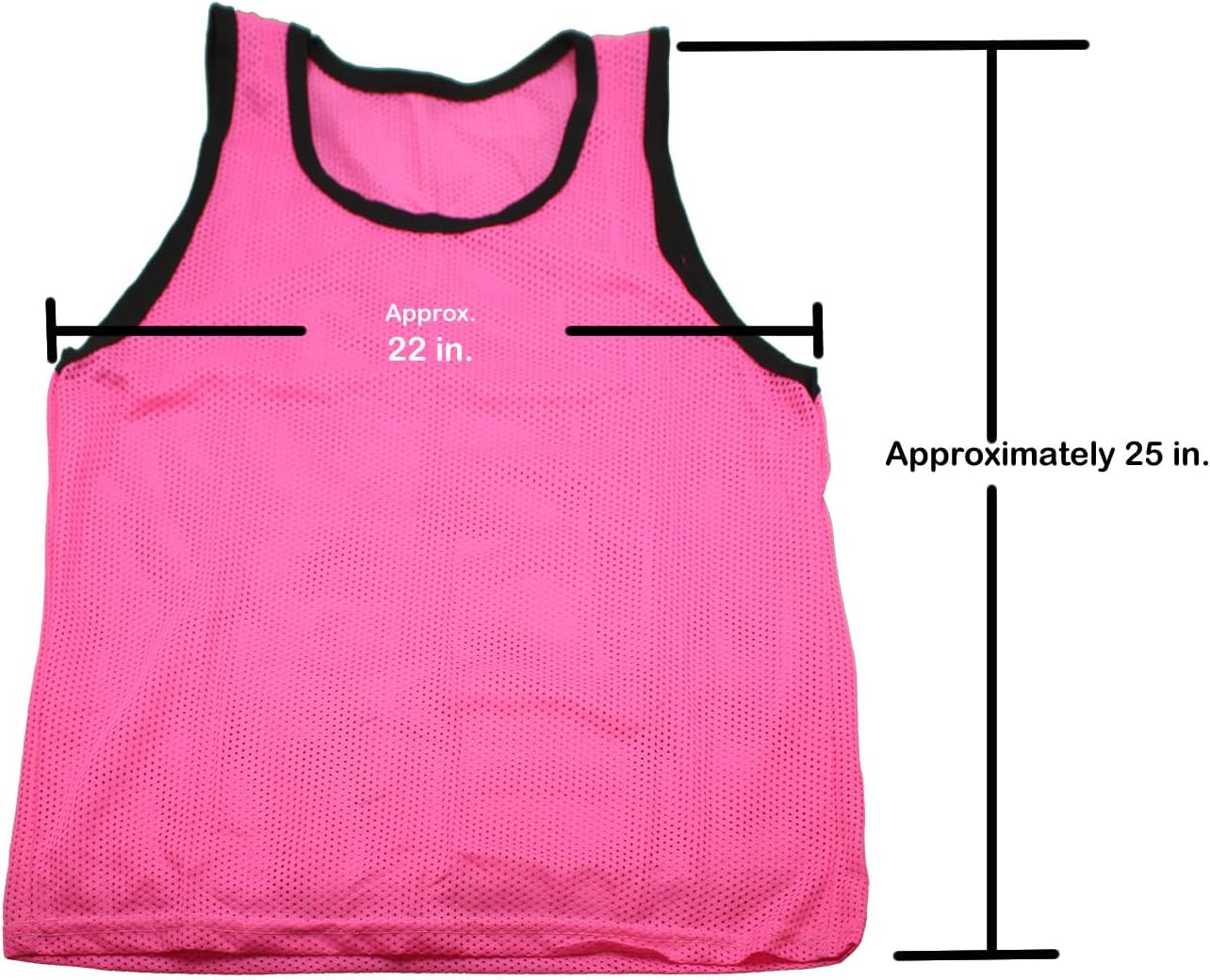 Scrimmage Training Vests Soccer Bibs Adult Set of 12