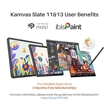 Amazon.com : HUION 12.7 Inch Android 14 Tablet, Kamvas Slate