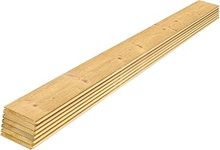 Sponsored Ad - UFP-Edge Thermally Modified Wood 1 in. x 6 in. x 80 in. Natural Tongue and Groove Boards (6 Pack)
