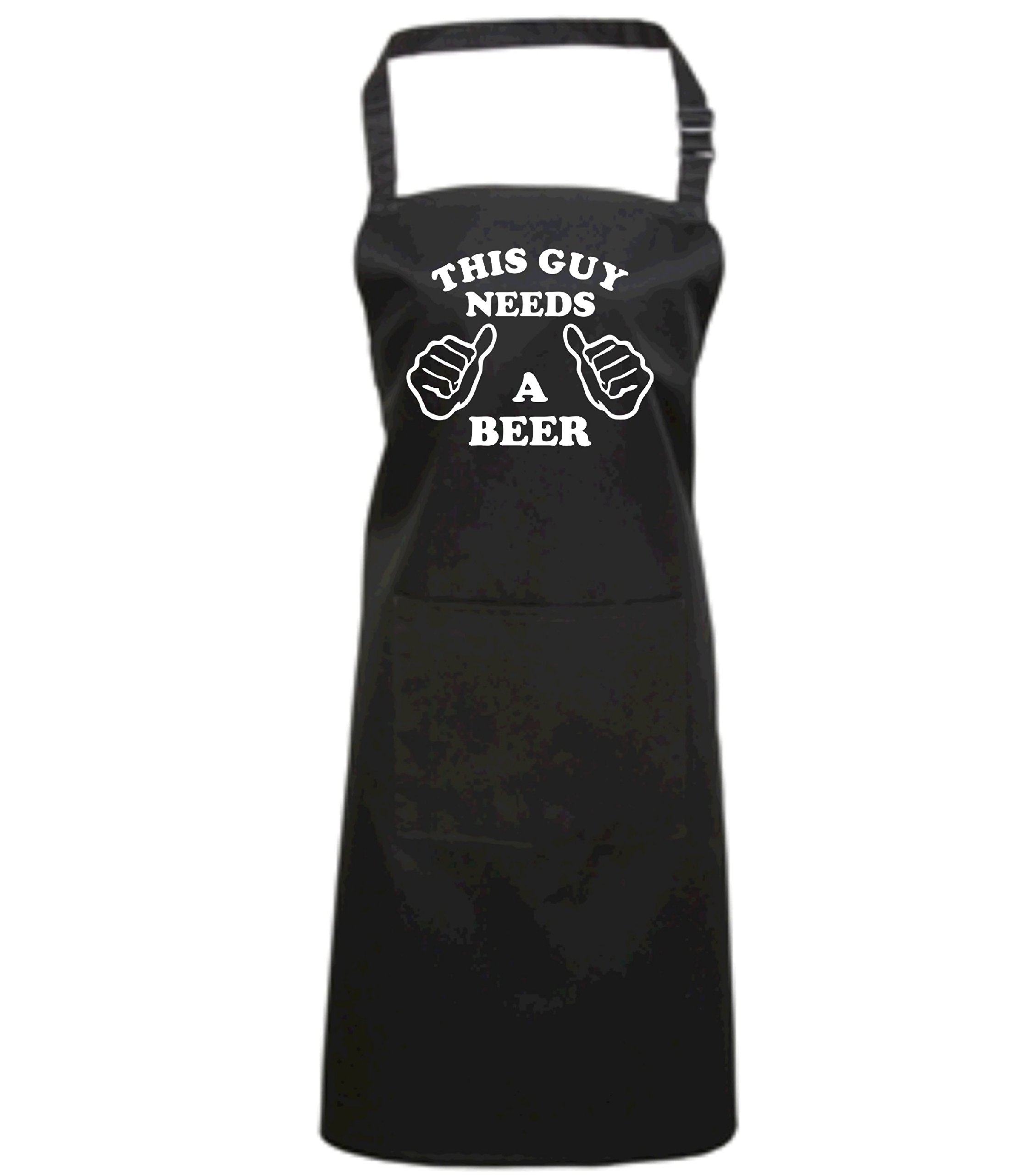 Edward Sinclair This Guy Needs A Beer' Black Apron