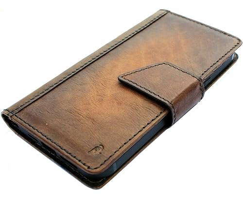 Genuine Leather case for Google Pixel 6 6A 7 Pro 5 5A 4 4A Wallet Book Vintage Luxury Oiled Wireless Charging Crafted MgneticTan Diy For Pixel 6A