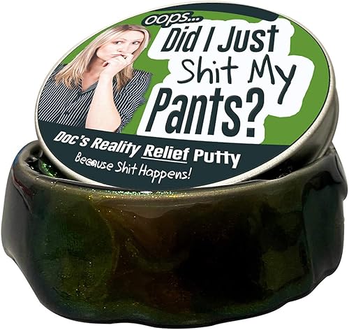 Miniatura 2 de Oops Did I Shit My Pants - Masilla para aliviar el estrés, regalos divertidos de broma para amigos, regalos de calcetines para adultos, regalos