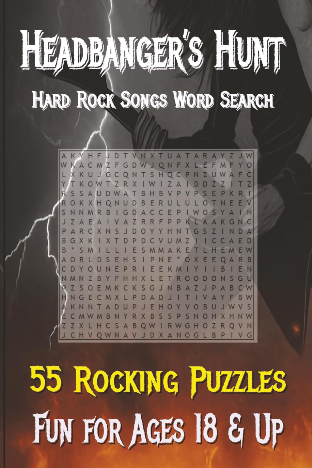Headbanger's Hunt: Hard Rock Songs Word Search