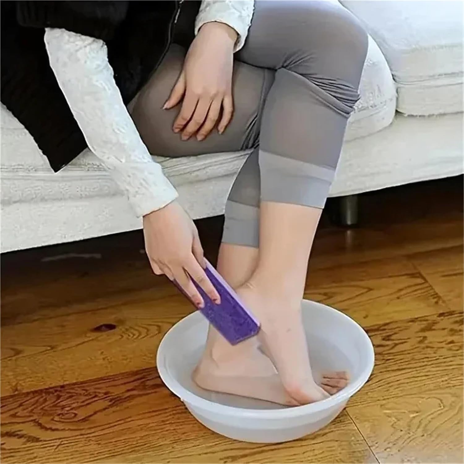 Pumice Stone for Feet 12PCS Foot File Callus Dead Skin Remover Heel Scrubber Smooth Feet in Seconds Pedicure Exfoliator Tool