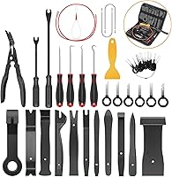 Vista 11 de GOOACC - 40 piezas de herramientas de extracción de molduras, herramienta de llave de extracción de terminales automáticos, pinzas de clip