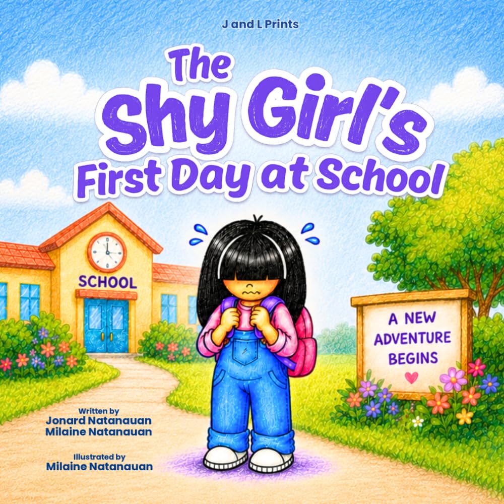 The Shy Girl's First Day at School: A Heartwarming Story About Friendship, Kindness, and Building Confidence