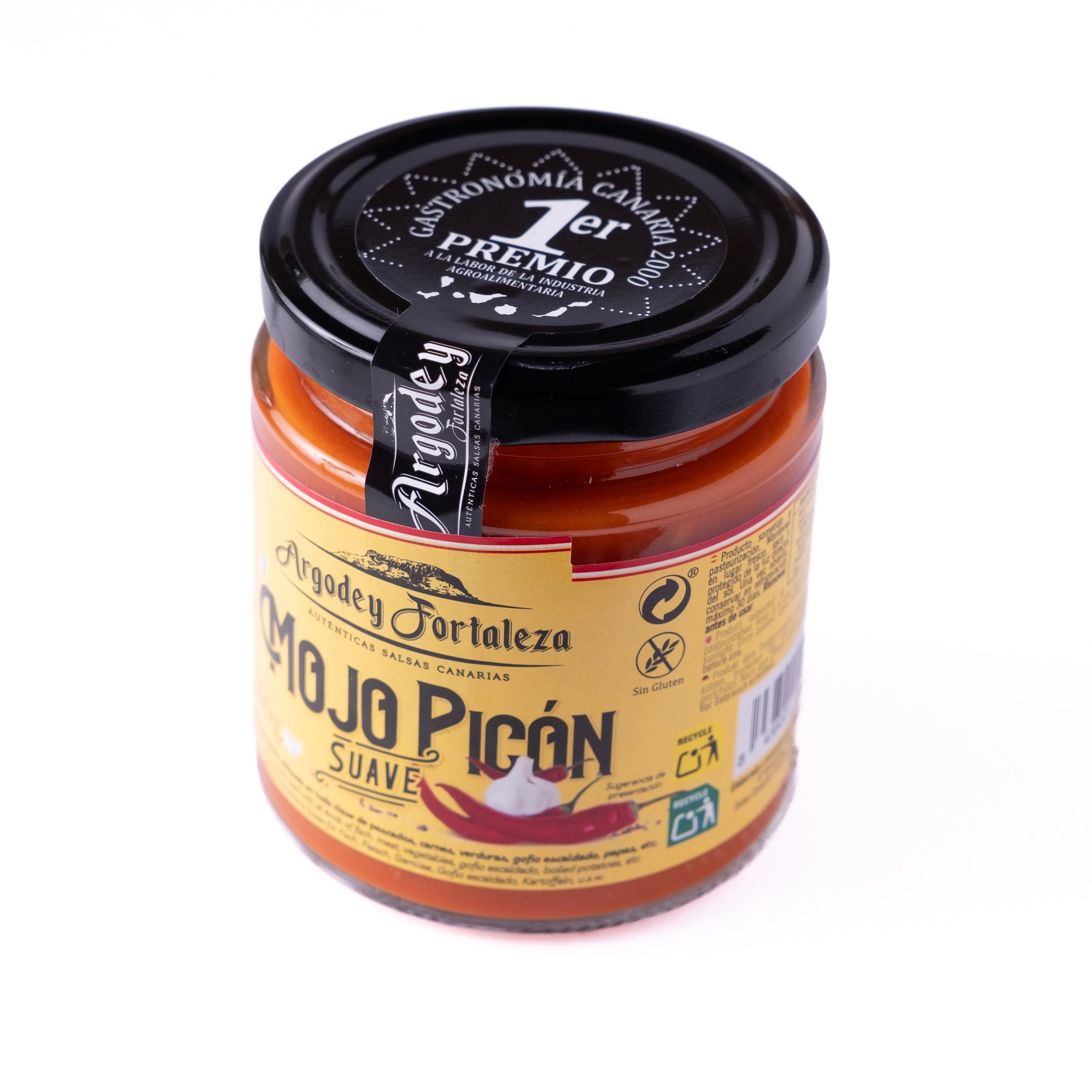 Mojo Picón Suave 200g - Autentica Salsa Canaria para Untar, Tostadas, Arepas